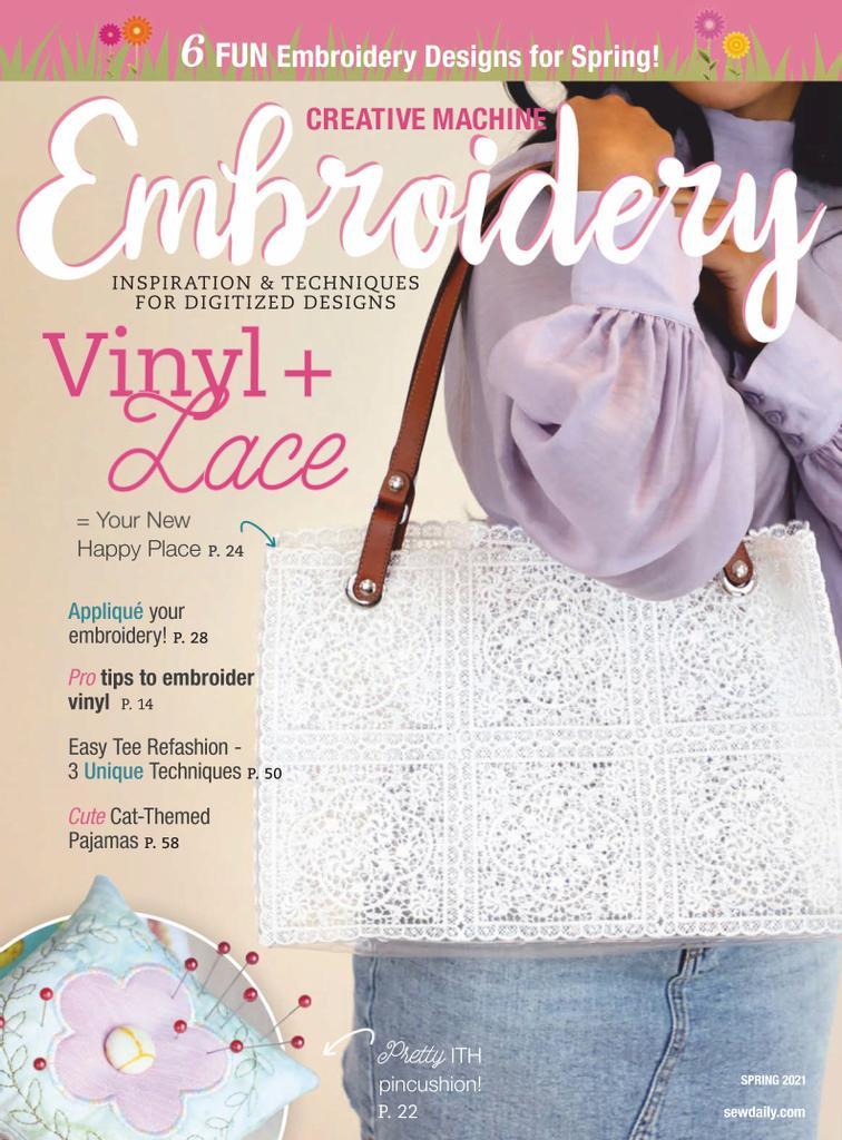 Creative Machine Embroidery Magazine TopMags