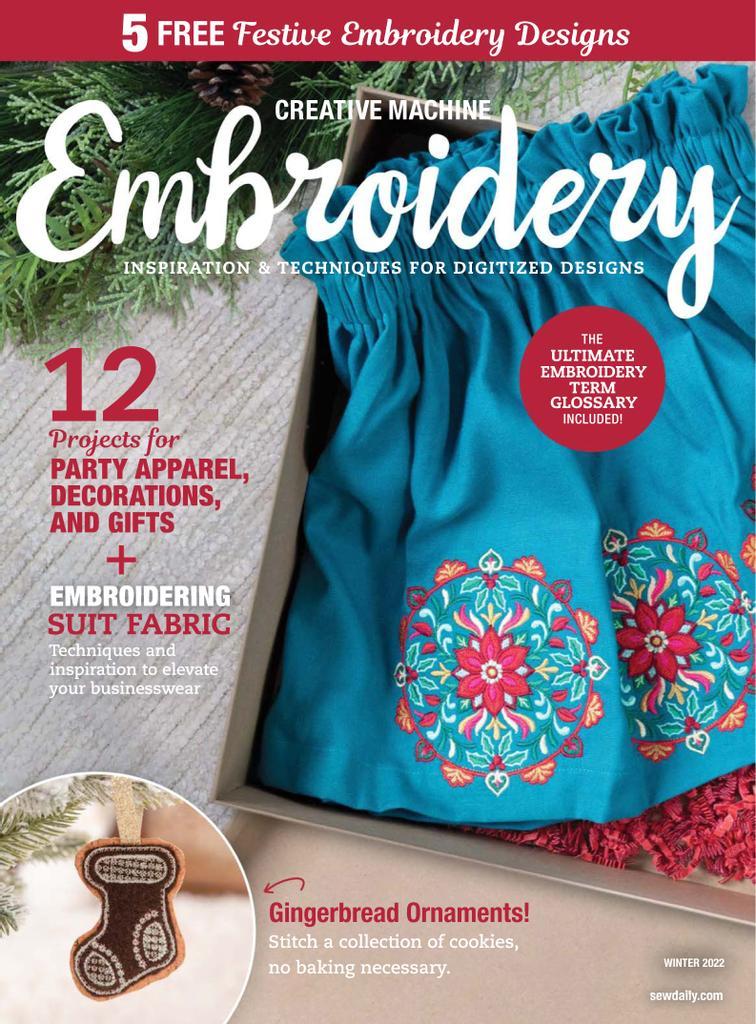 Creative Machine Embroidery Magazine TopMags