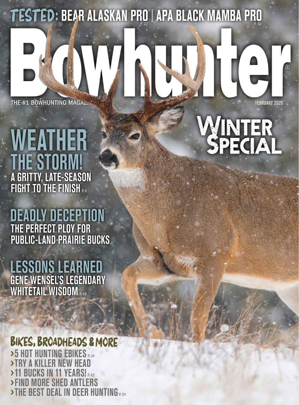 Bowhunter Magazine Subscription                    February 1st, 2026 Issue