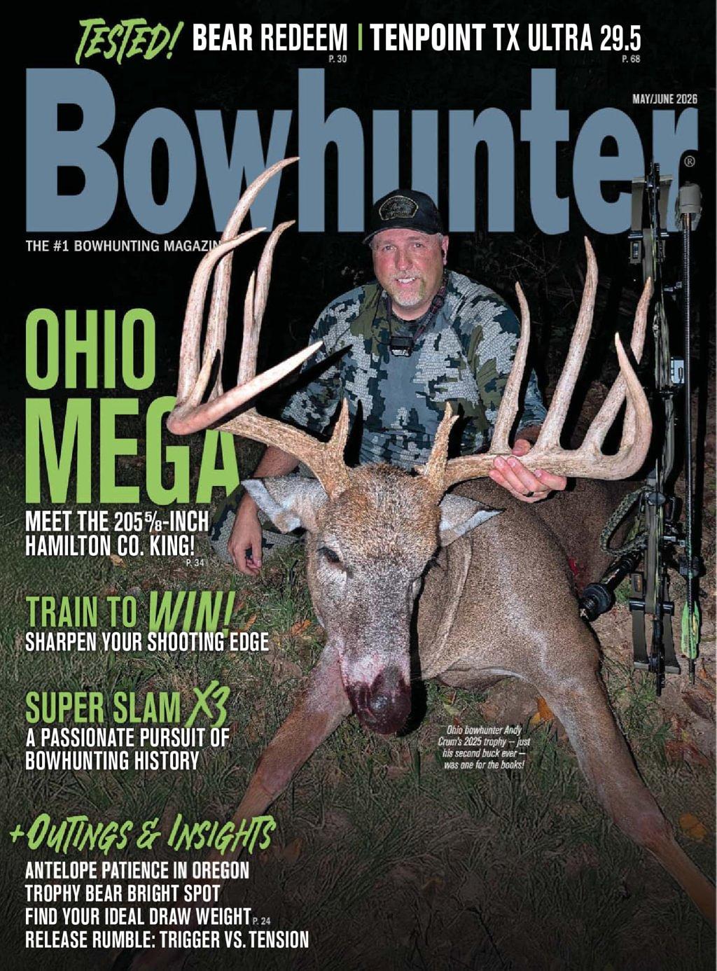 Bowhunter Magazine Subscription                    May 1st, 2026 Issue