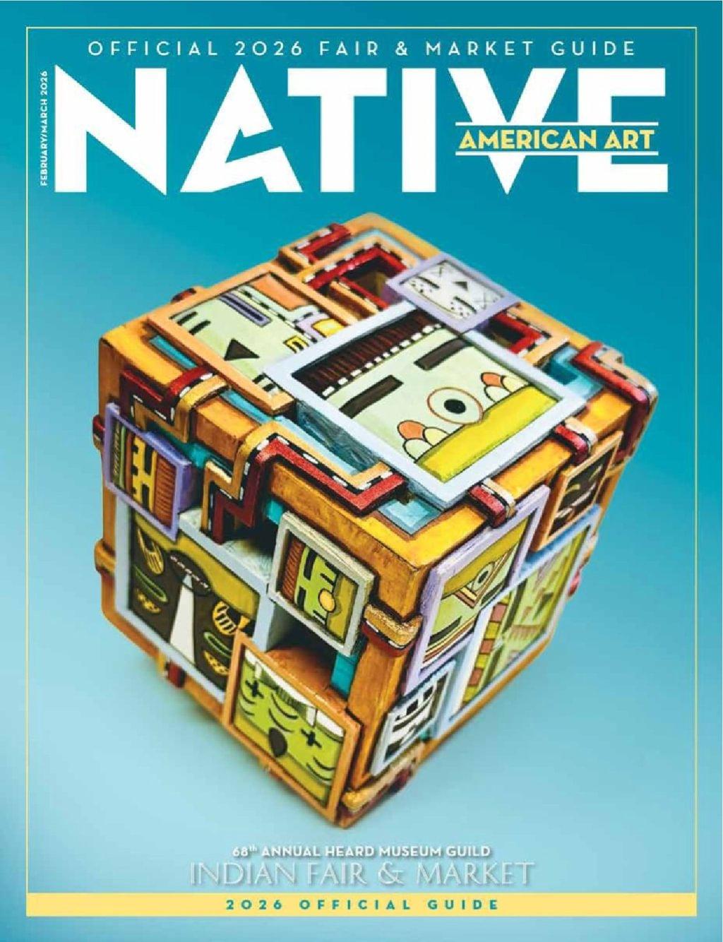 Native American Art Magazine February 1st, 2026 Issue Cover