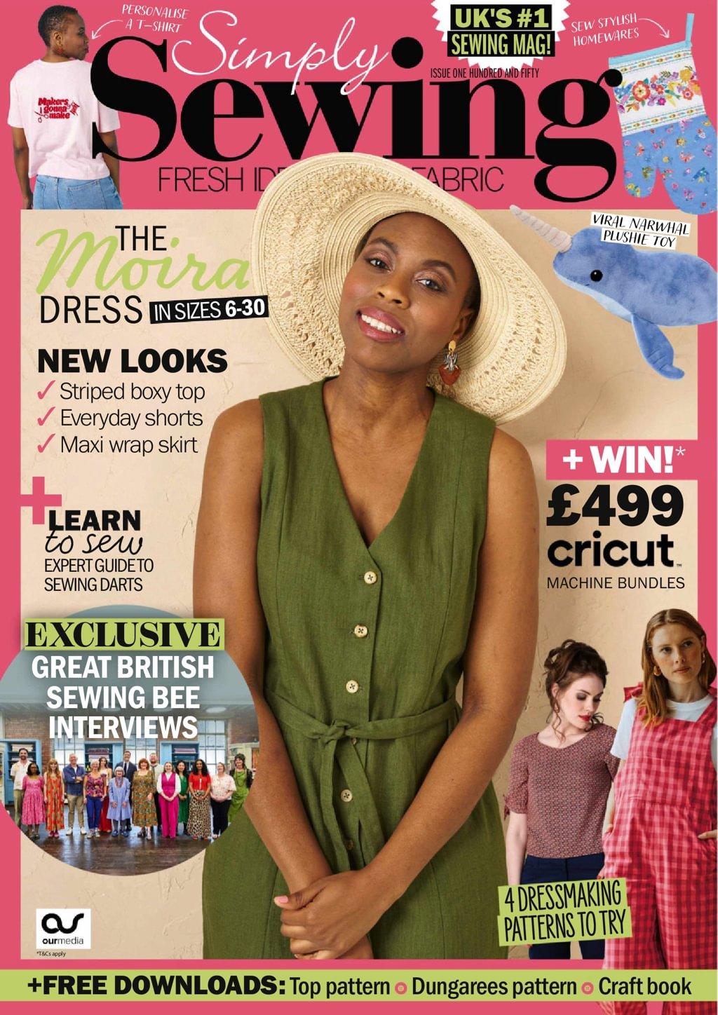 Simply Sewing Magazine July 1st, 2026 Issue Cover