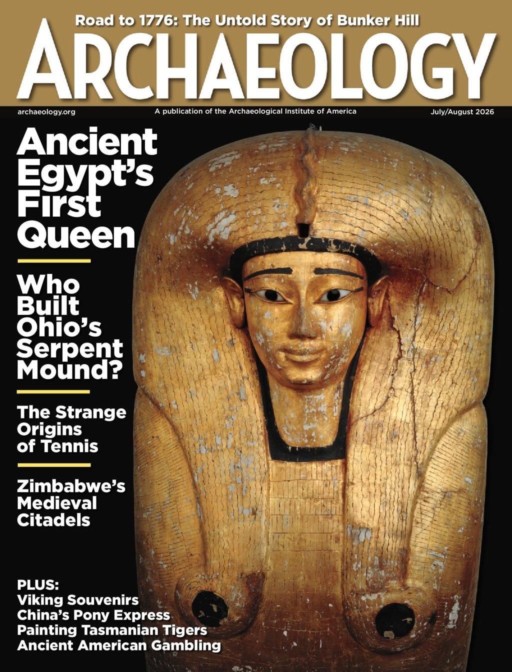 Archaeology Magazine Subscription                    July 1st, 2026 Issue