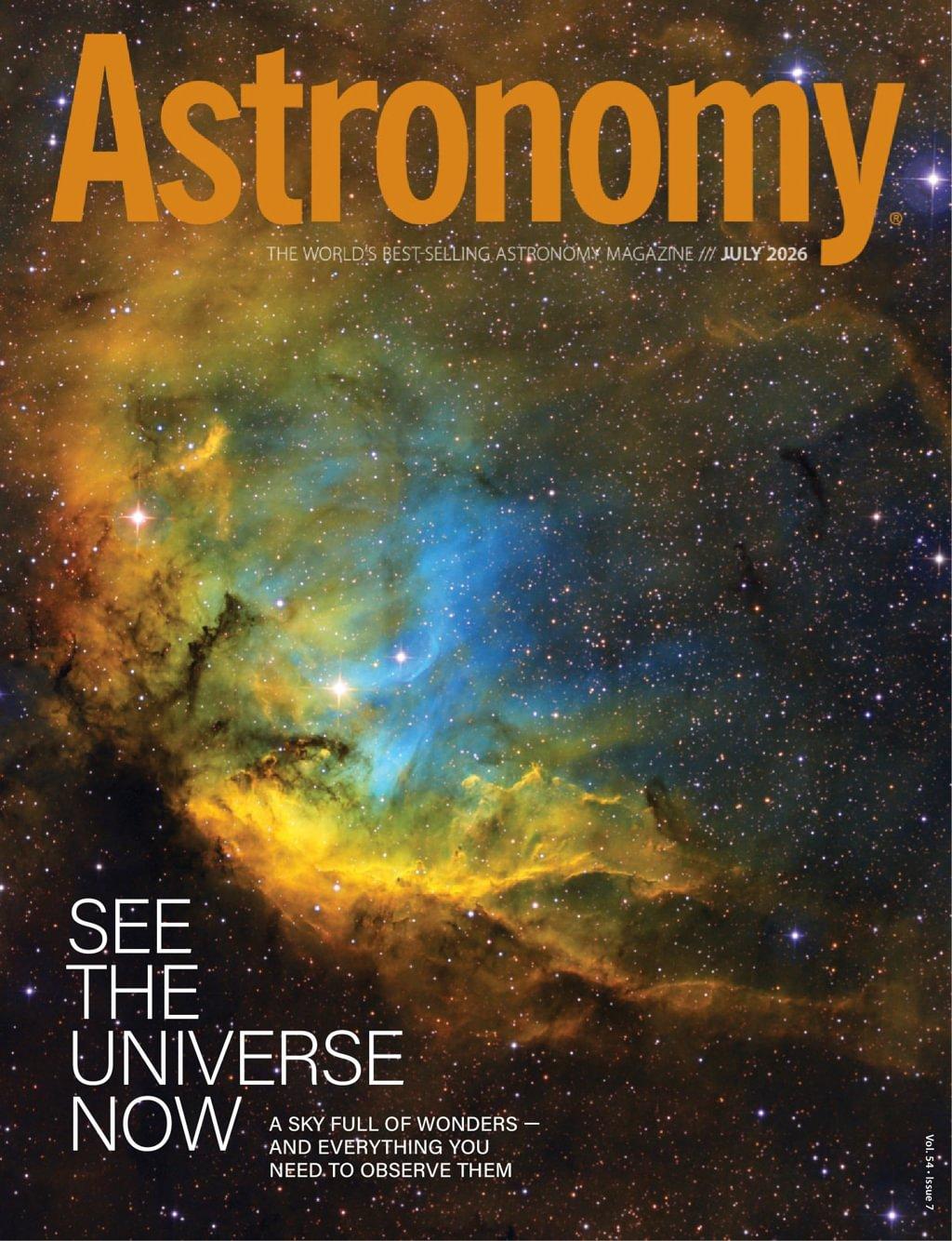 Astronomy Magazine Subscription                    July 1st, 2026 Issue