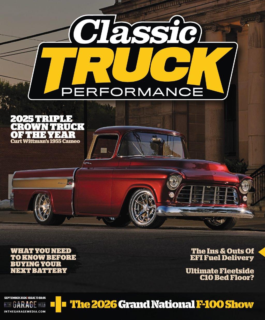 Classic Truck Performance Magazine Subscription                    September 1st, 2026 Issue