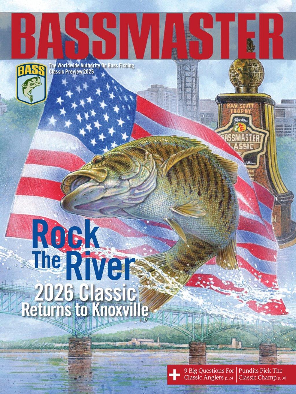 Bassmaster Magazine January 16th, 2026 Issue Cover
