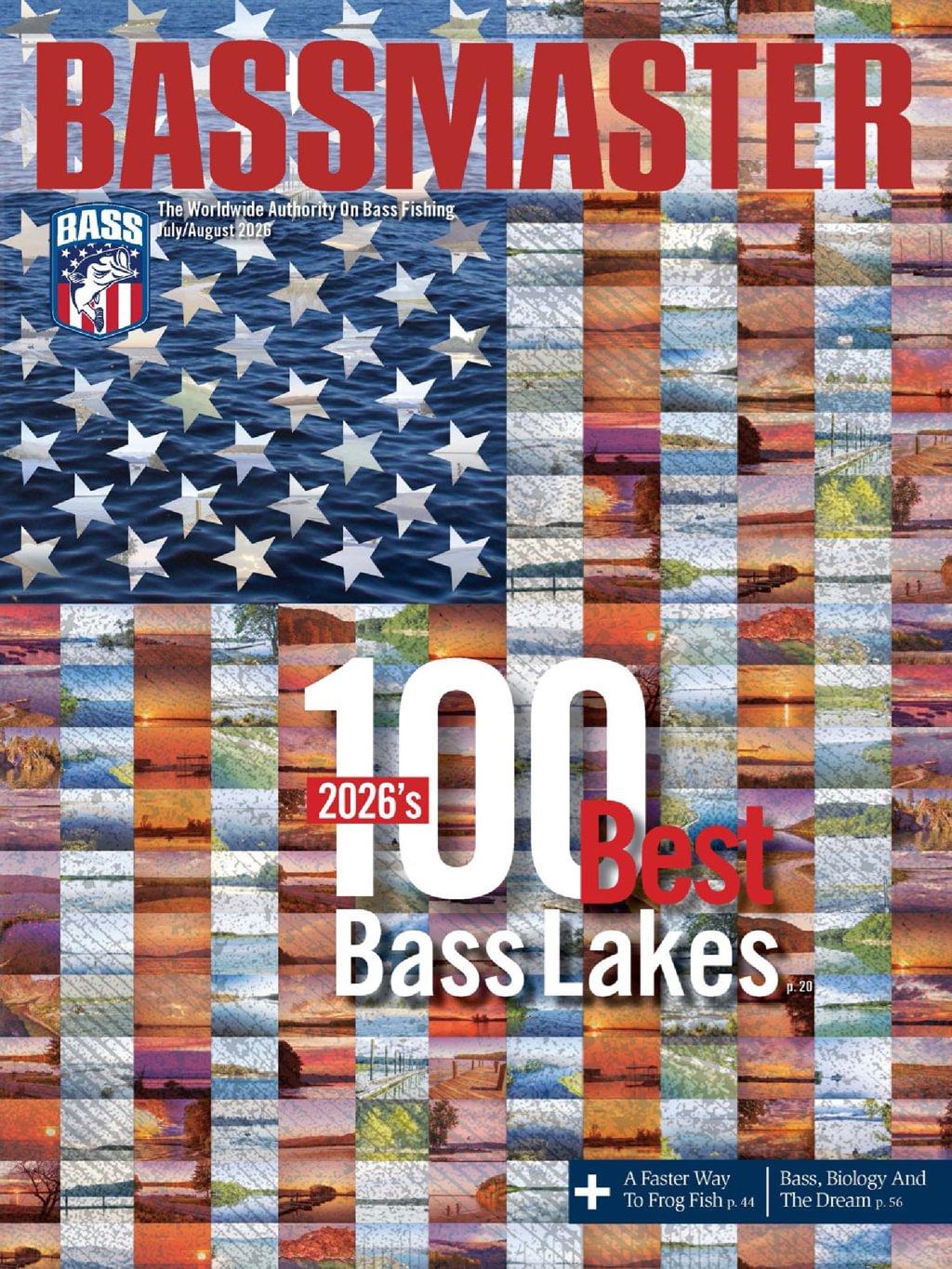 Bassmaster Magazine July 1st, 2026 Issue Cover