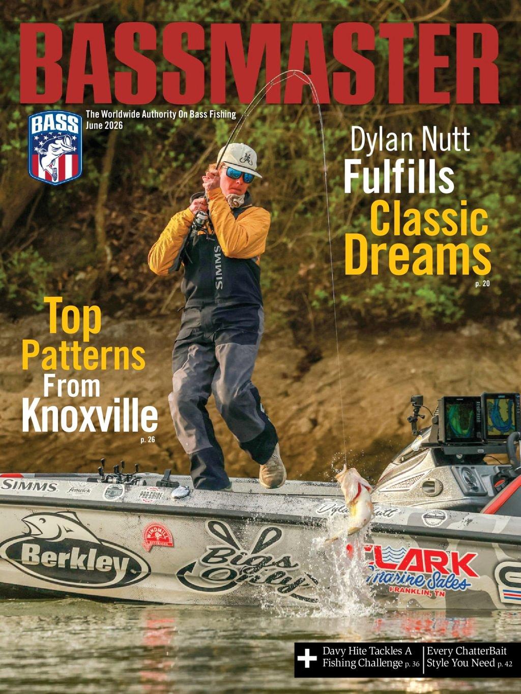 Bassmaster Magazine Subscription                    June 1st, 2026 Issue