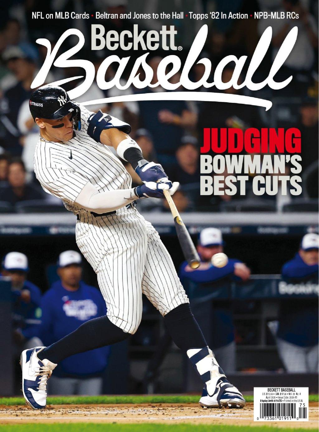 Beckett Baseball Magazine Subscription                    March 17th, 2026 Issue
