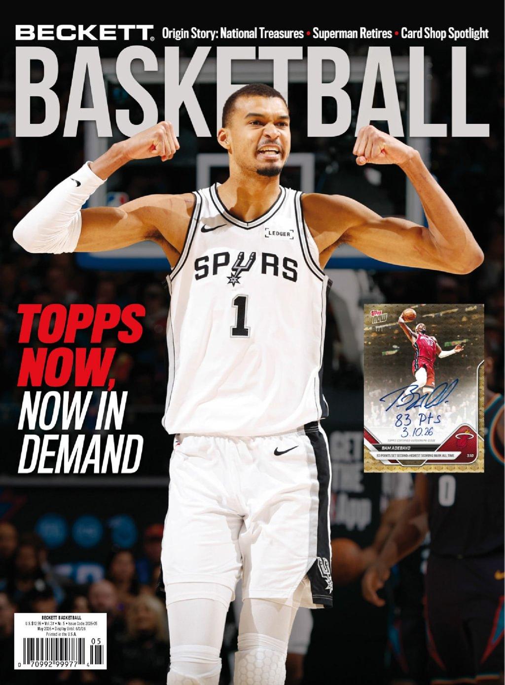 Beckett Basketball Magazine May 1st, 2026 Issue Cover