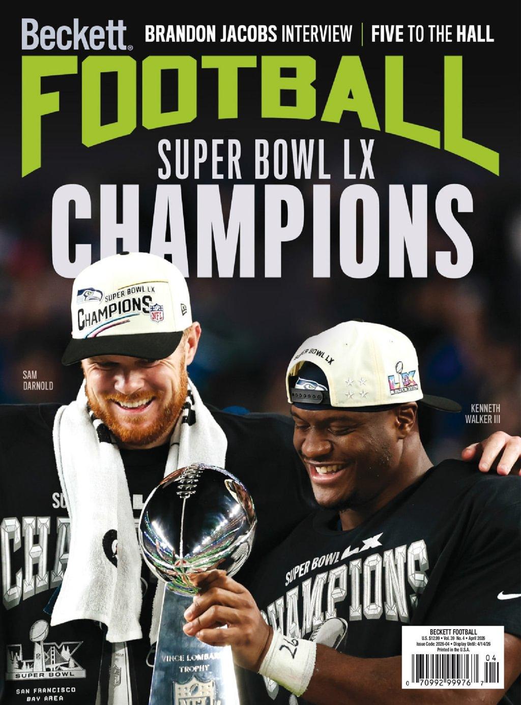 Beckett Football Magazine Subscription                    April 1st, 2026 Issue