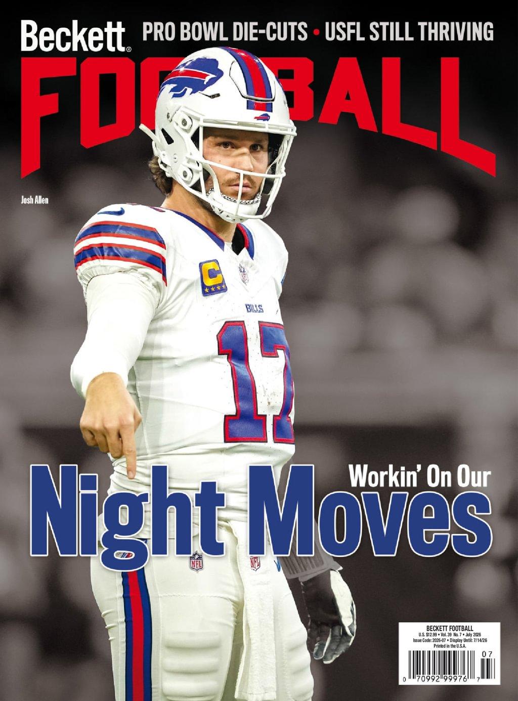 Beckett Football Magazine Subscription                    July 1st, 2026 Issue