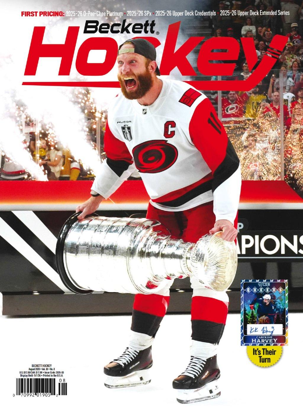 Beckett Hockey Magazine Subscription                    August 1st, 2026 Issue