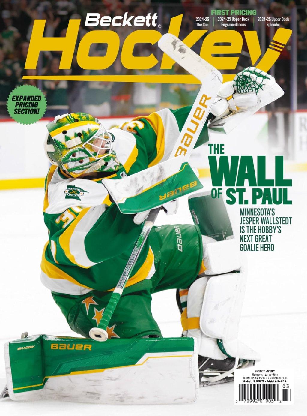 Beckett Hockey Magazine Subscription                    March 3rd, 2026 Issue