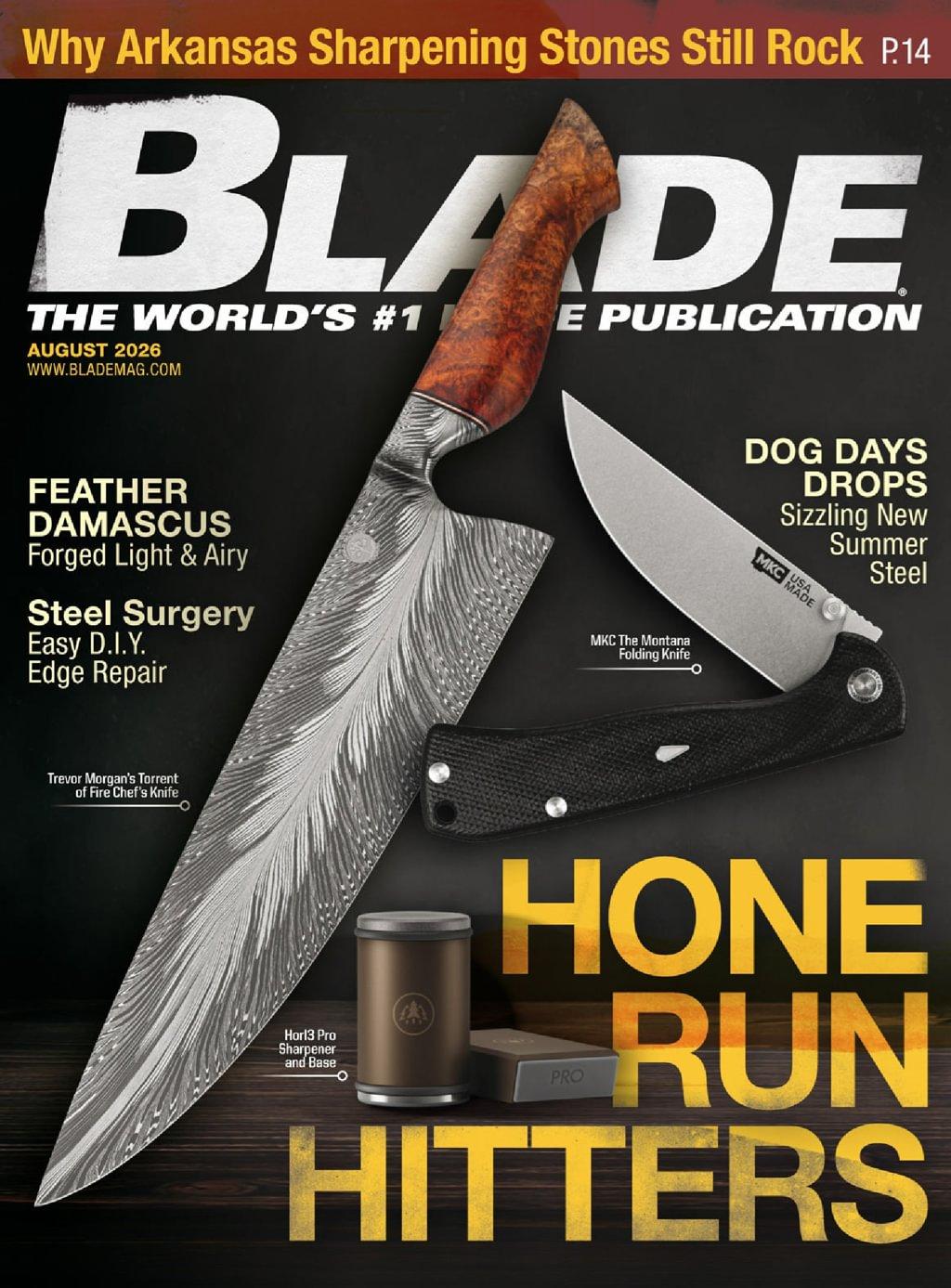 Blade Magazine Subscription                    August 1st, 2026 Issue