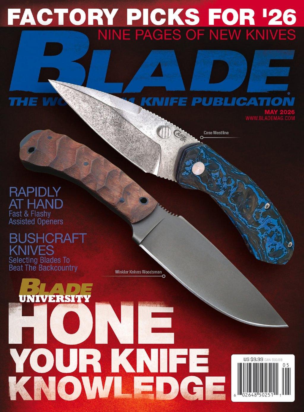 Blade Magazine Subscription                    May 1st, 2026 Issue