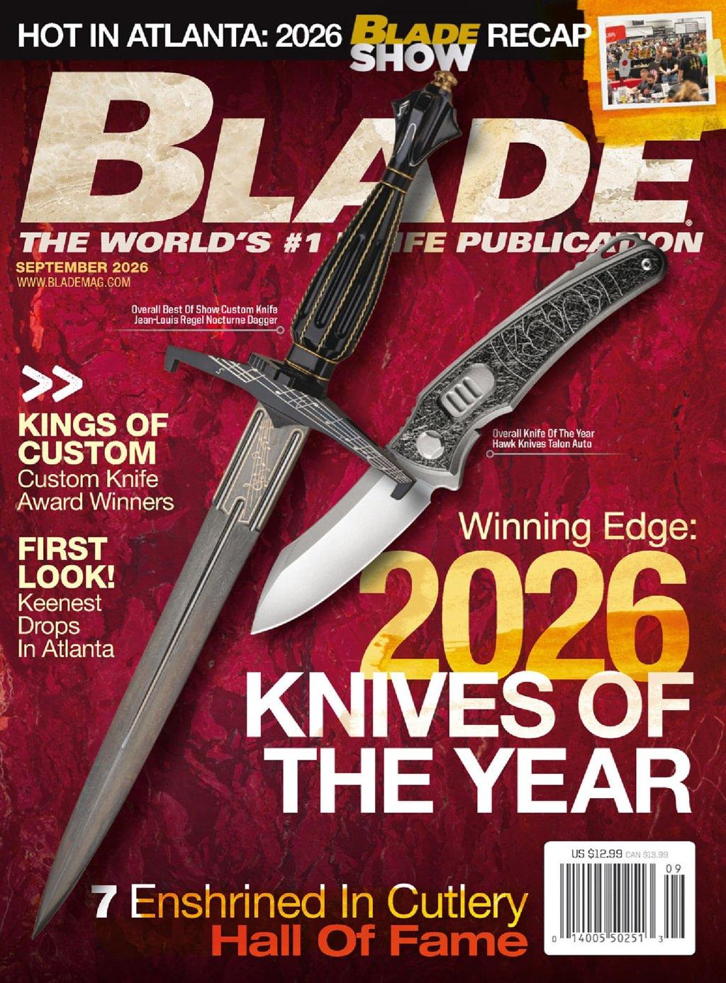Blade Magazine Subscription                    September 1st, 2026 Issue