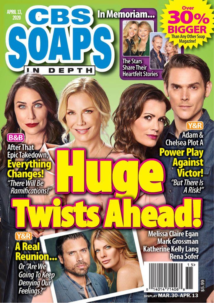 CBS Soaps in Depth Magazine TopMags