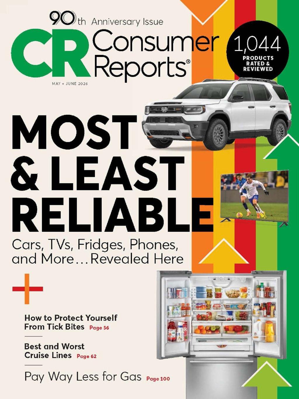 Consumer Reports Magazine Subscription                    May 1st, 2026 Issue