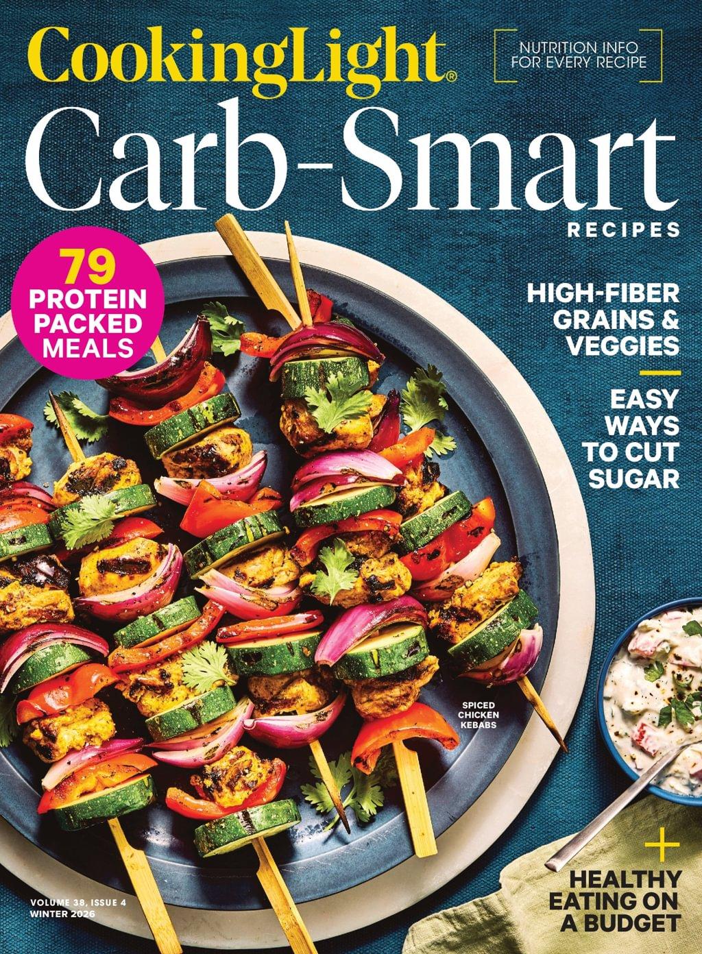 Cooking Light Magazine November 25th, 2025 Issue Cover