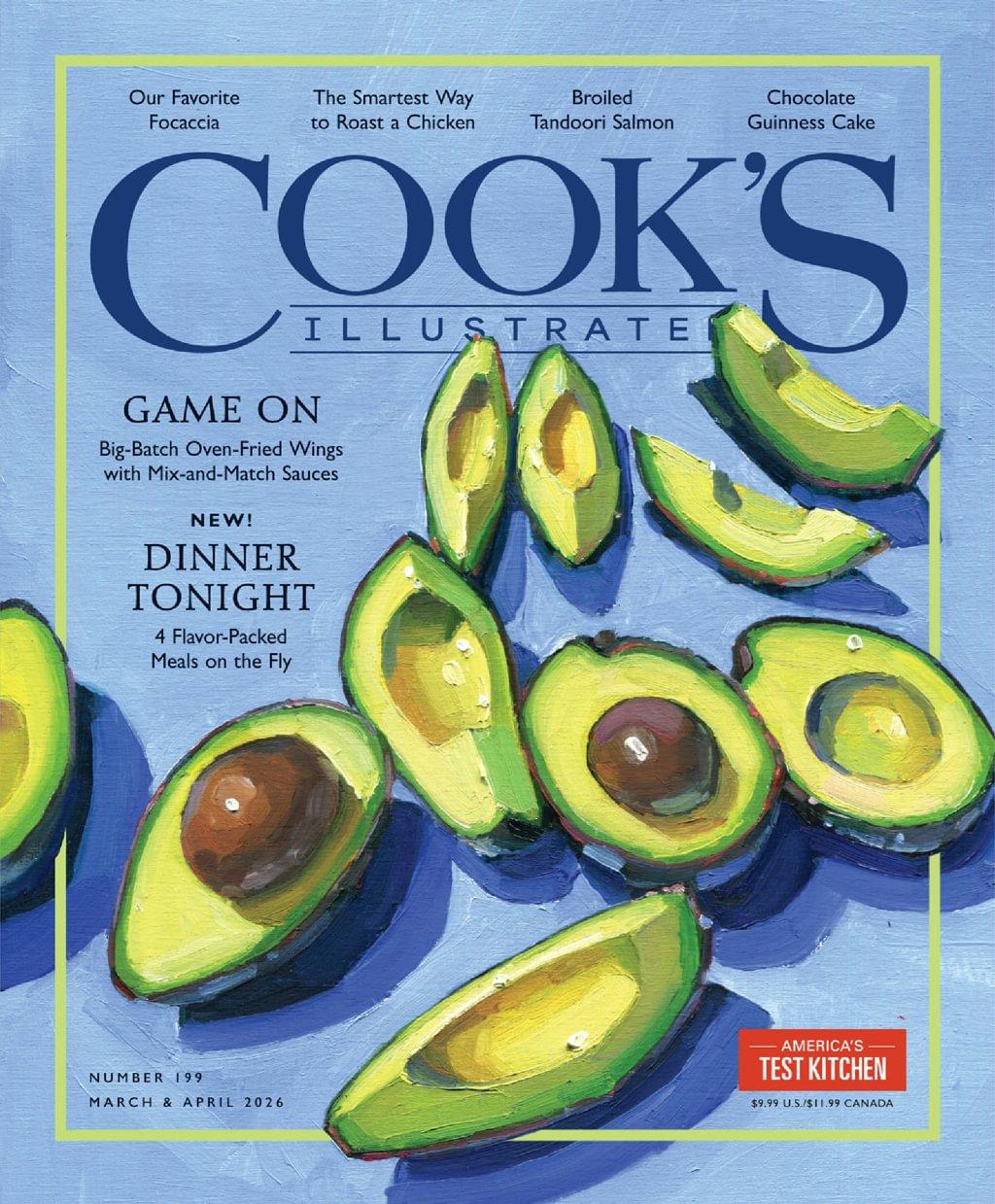 Cook's Illustrated Magazine Subscription                    March 1st, 2026 Issue