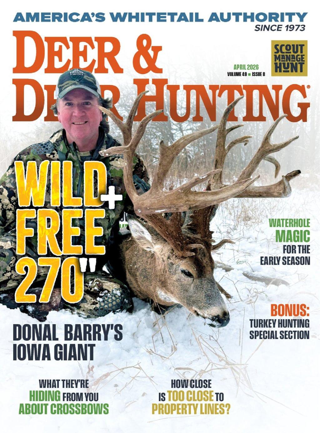 Deer & Deer Hunting Magazine Subscription                    April 1st, 2026 Issue