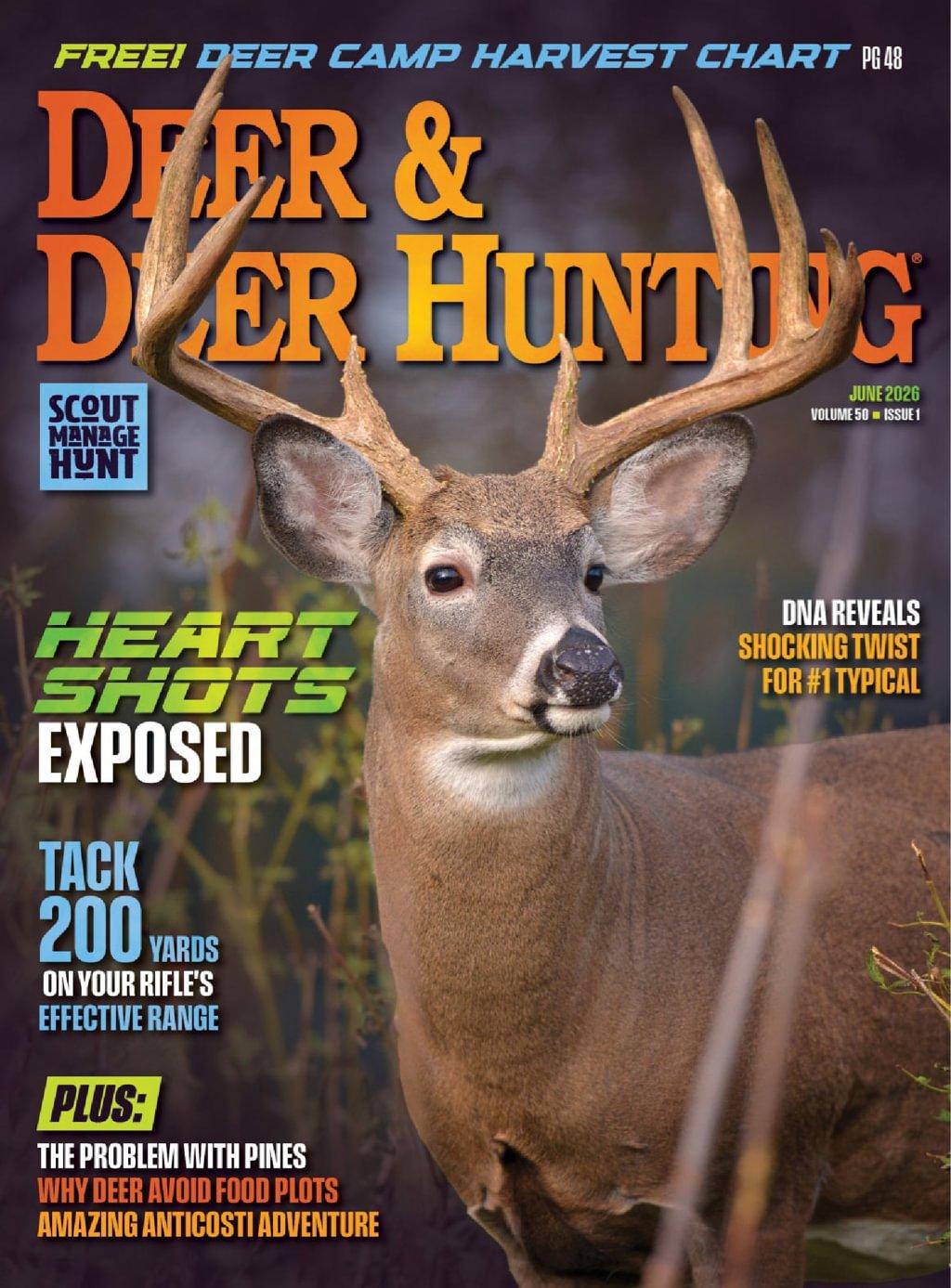 Deer & Deer Hunting Magazine Subscription                    June 1st, 2026 Issue
