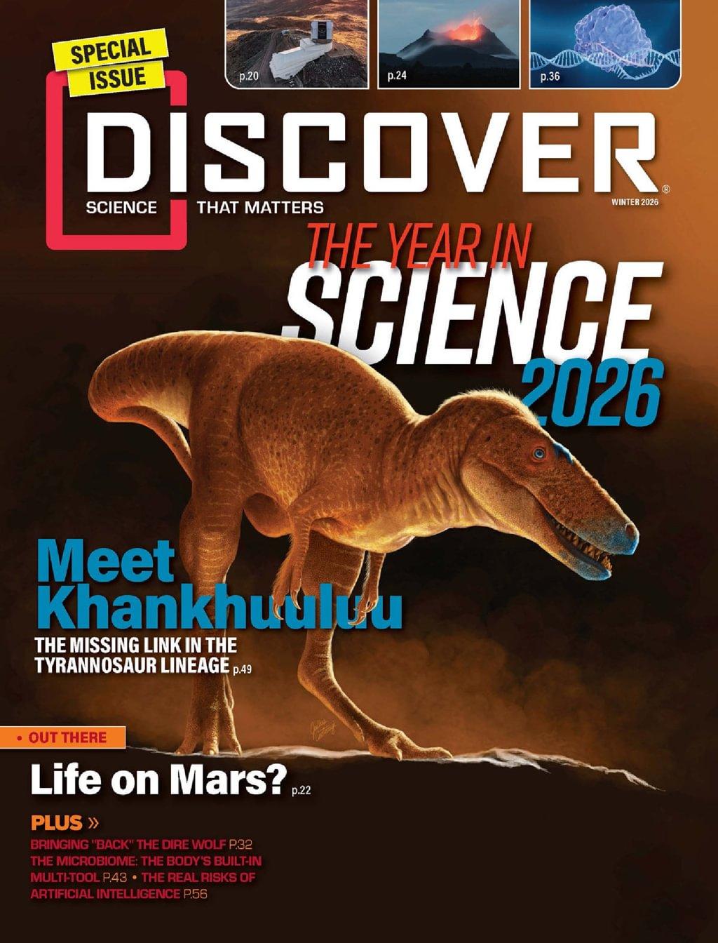 Discover Magazine Cover