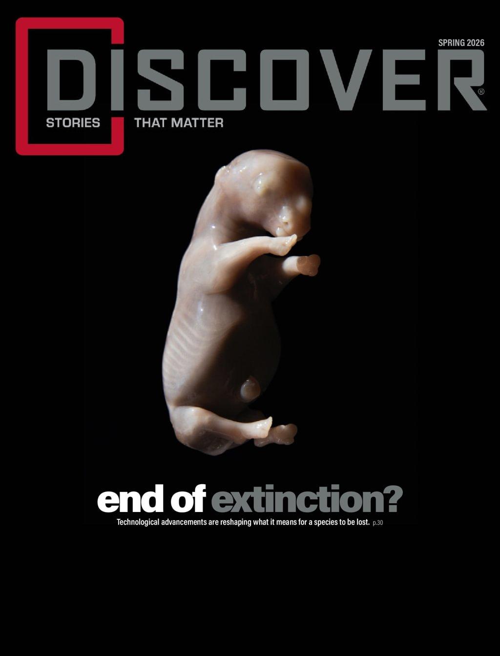 Discover Magazine Cover