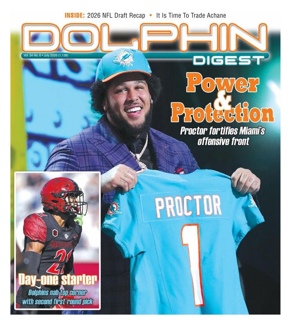 Dolphin Digest Magazine Cover