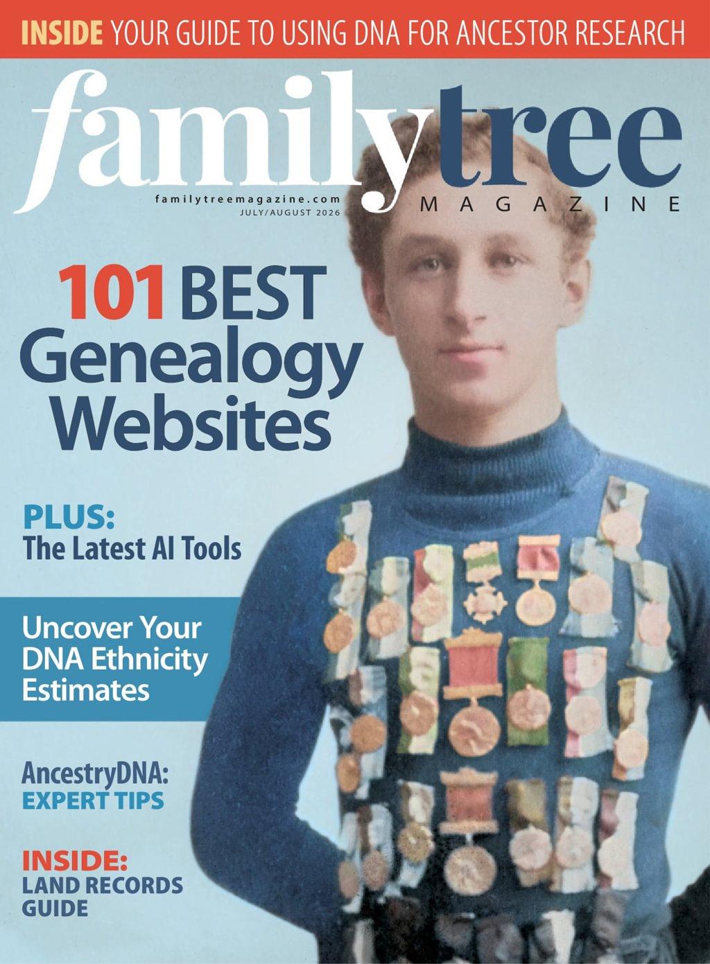 Family Tree Magazine Subscription                    July 1st, 2026 Issue