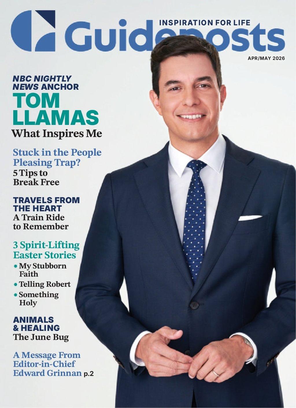 Guideposts Large Print Magazine Subscription                    April 1st, 2026 Issue