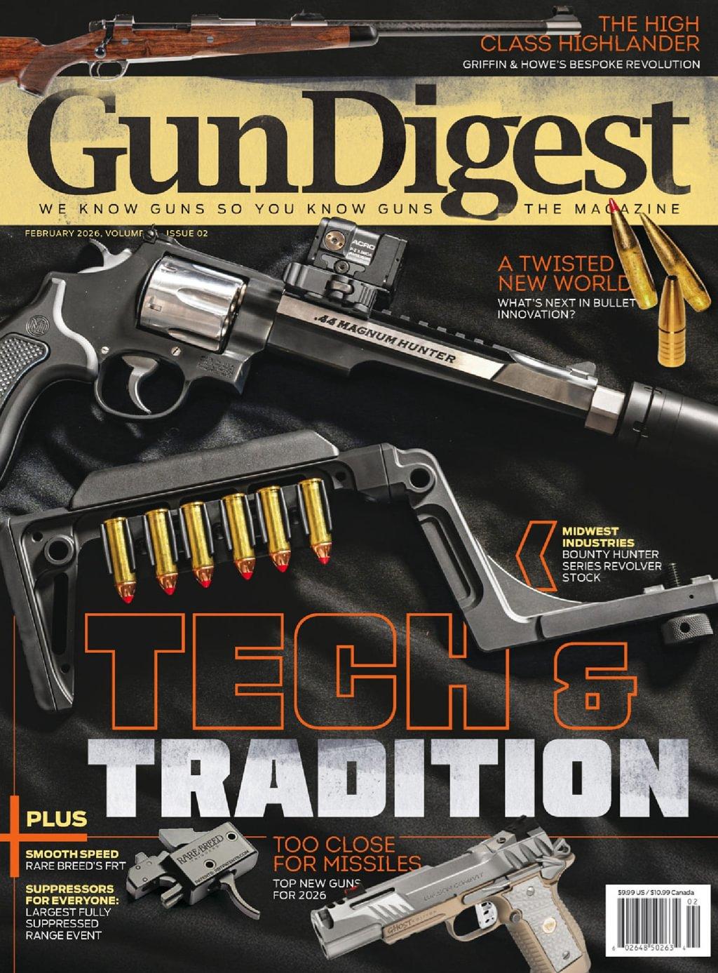 Gun Digest Magazine February 1st, 2026 Issue Cover