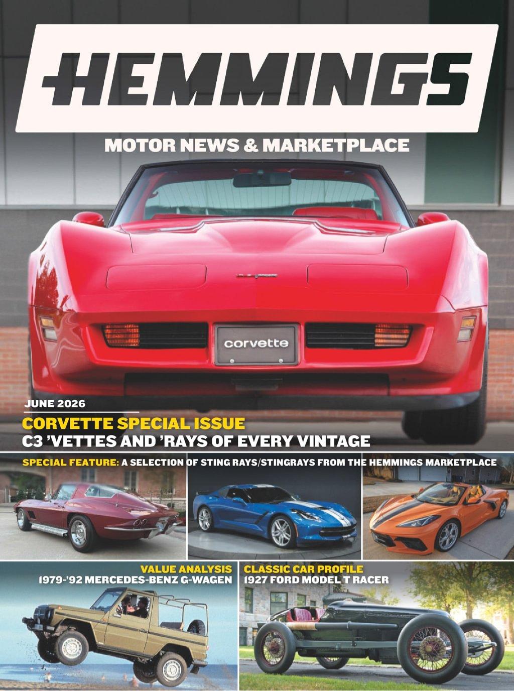 Hemmings Motor News Magazine June 1st, 2026 Issue Cover