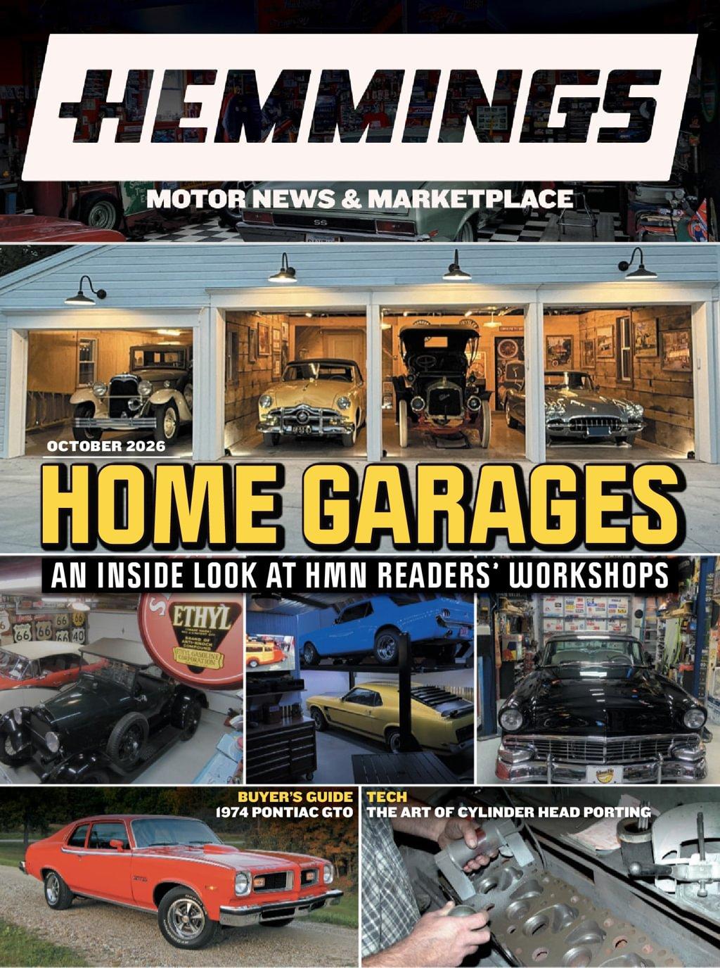 Hemmings Motor News Magazine October 1st, 2026 Issue Cover