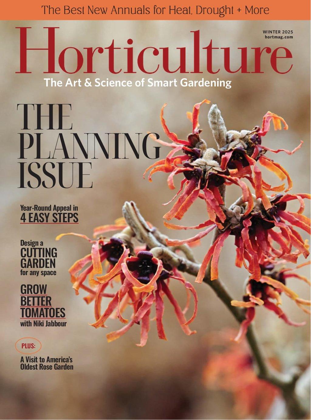 Horticulture Magazine December 1st, 2025 Issue Cover