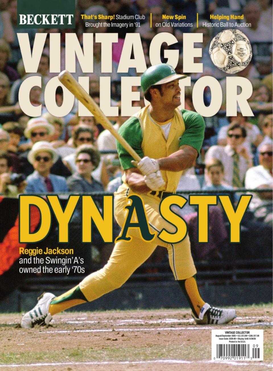 Beckett Vintage Collector Magazine Cover