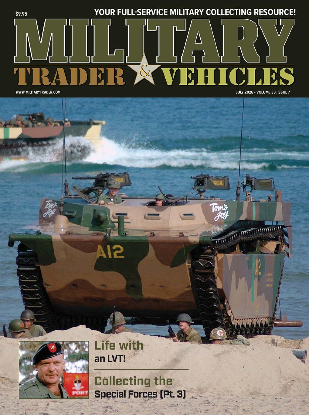 Military Trader Magazine Subscription                    July 1st, 2026 Issue