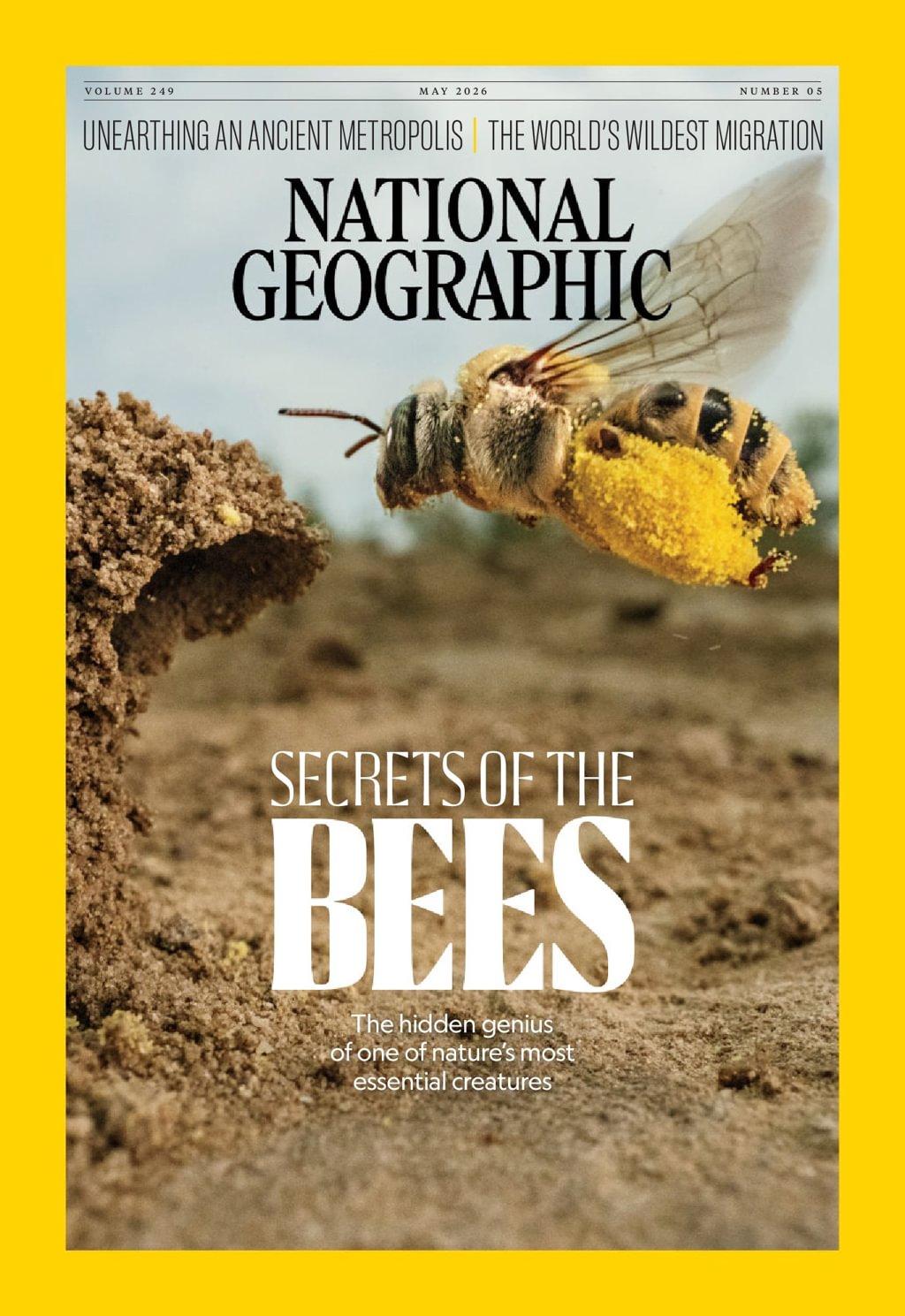 National Geographic Magazine May 1st, 2026 Issue Cover