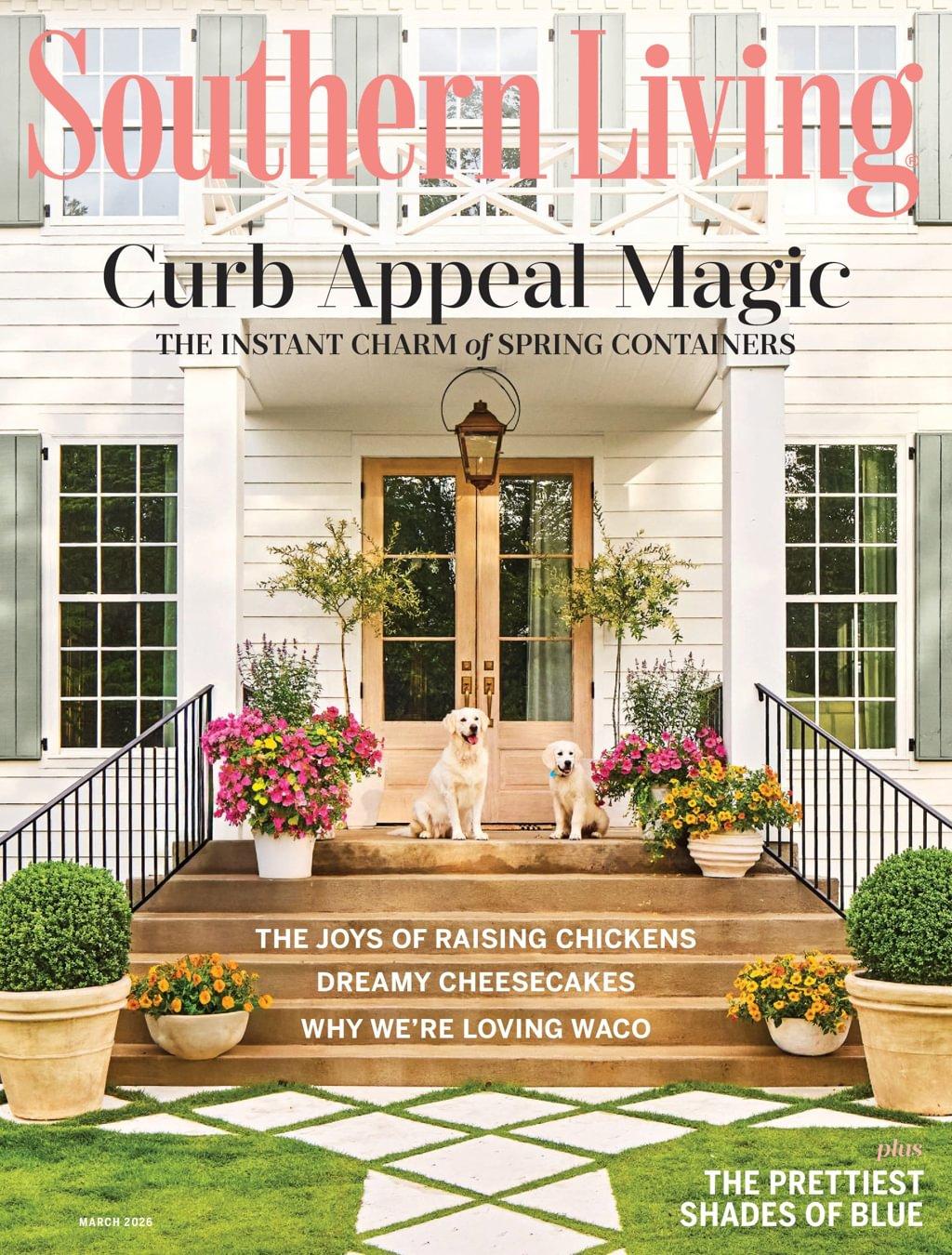 Southern Living Magazine March 1st, 2026 Issue Cover