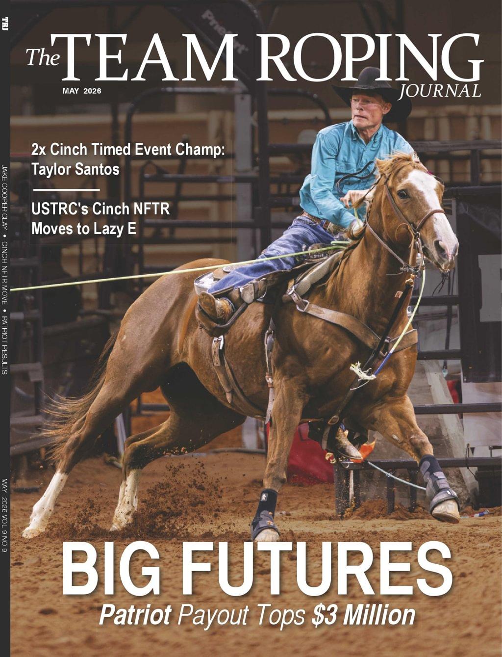 Spin To Win Rodeo Magazine May 1st, 2026 Issue Cover