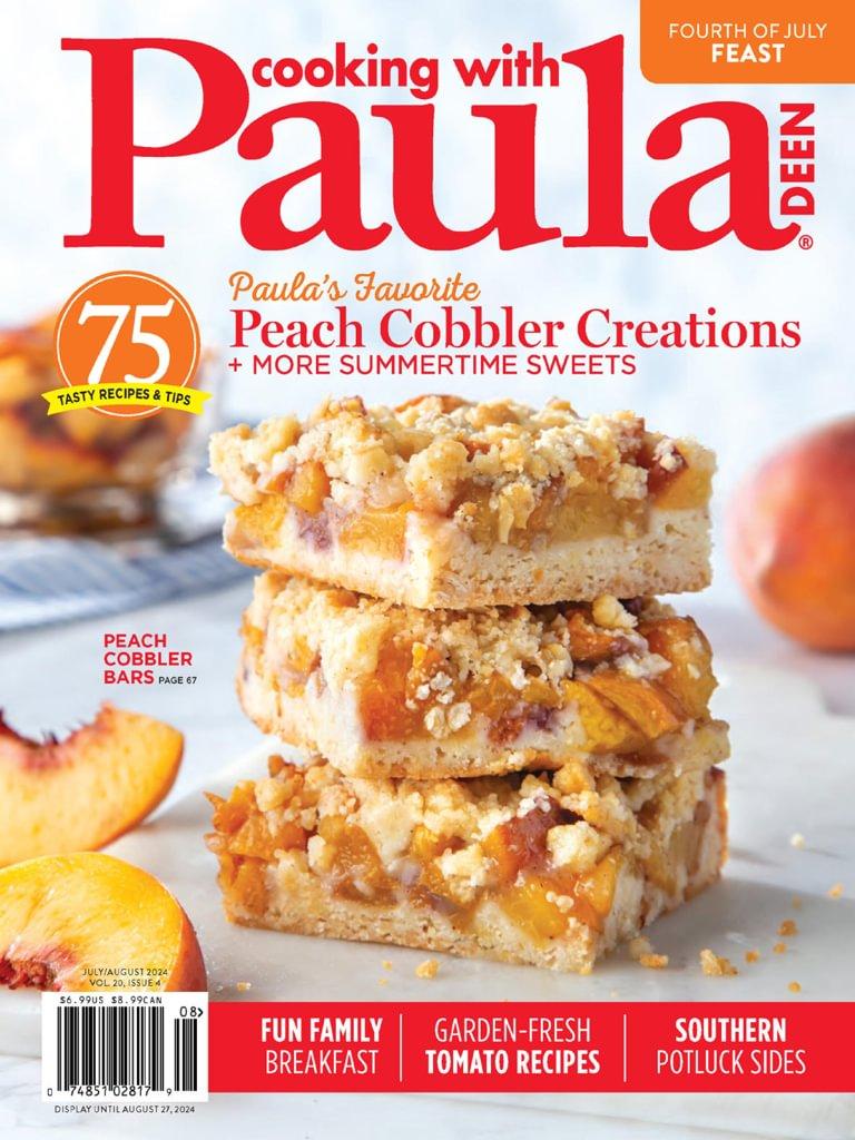 Cooking With Paula Deen Magazine July 1st, 2024 Issue Cover