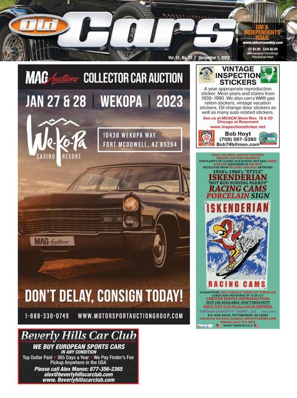 Old Cars Weekly October 1, 2022 (Digital) 