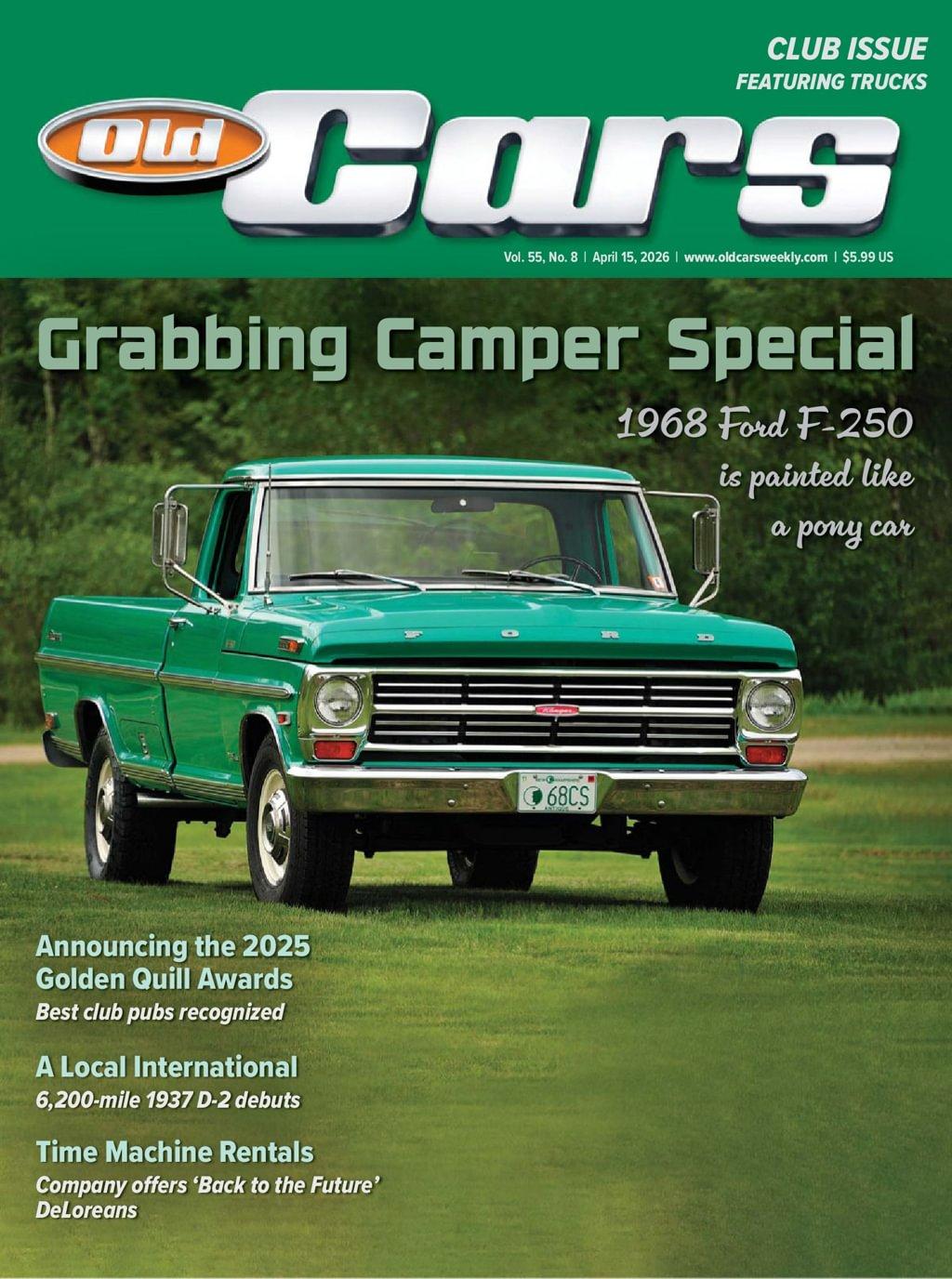 Old Cars Weekly Magazine Subscription                    April 15th, 2026 Issue