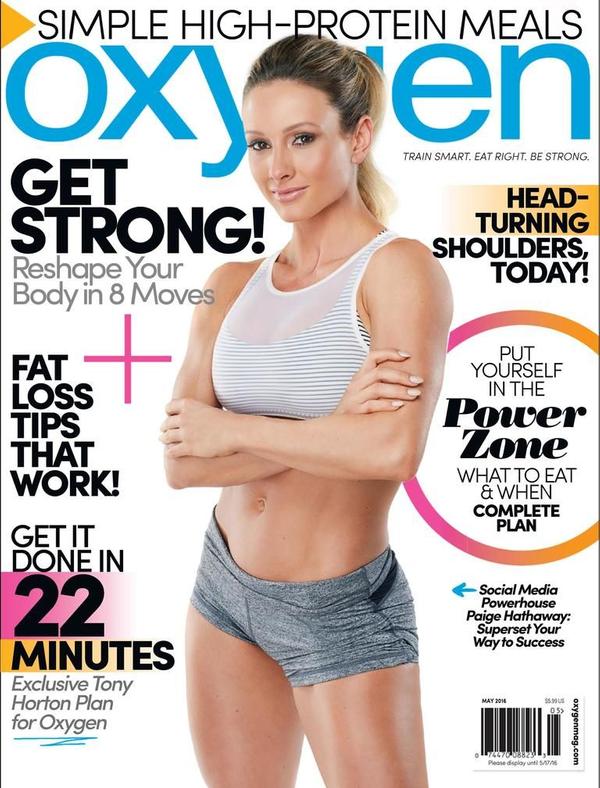 2009 July, Oxygen Women’s Fitness Magazine, Our New Shape-Up Plan! (CP42)