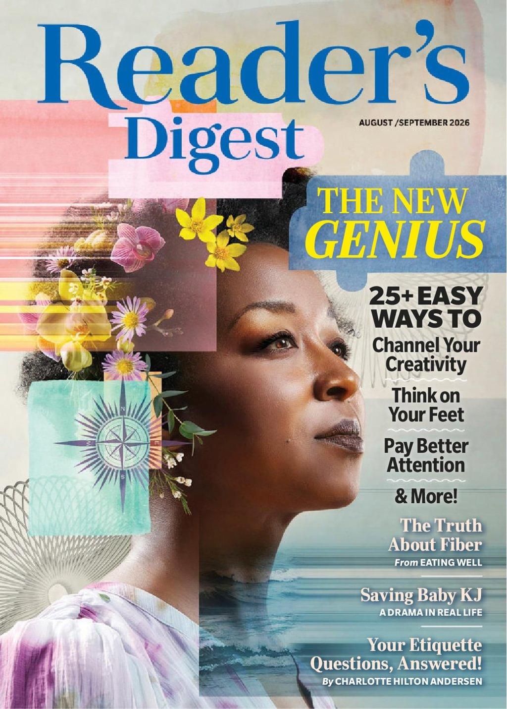 Reader's Digest Magazine Subscription                    August 1st, 2026 Issue