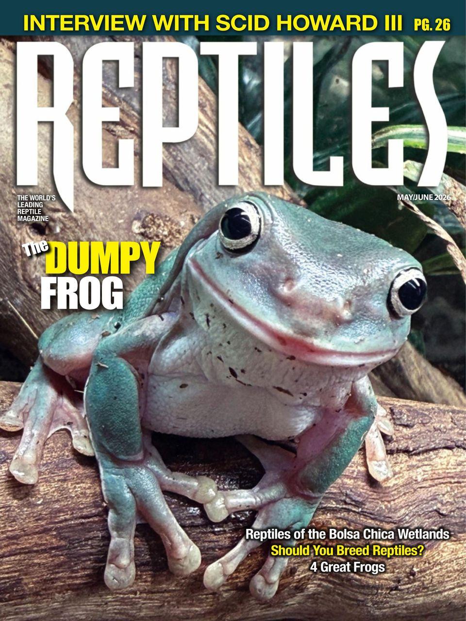 Reptiles Magazine Cover