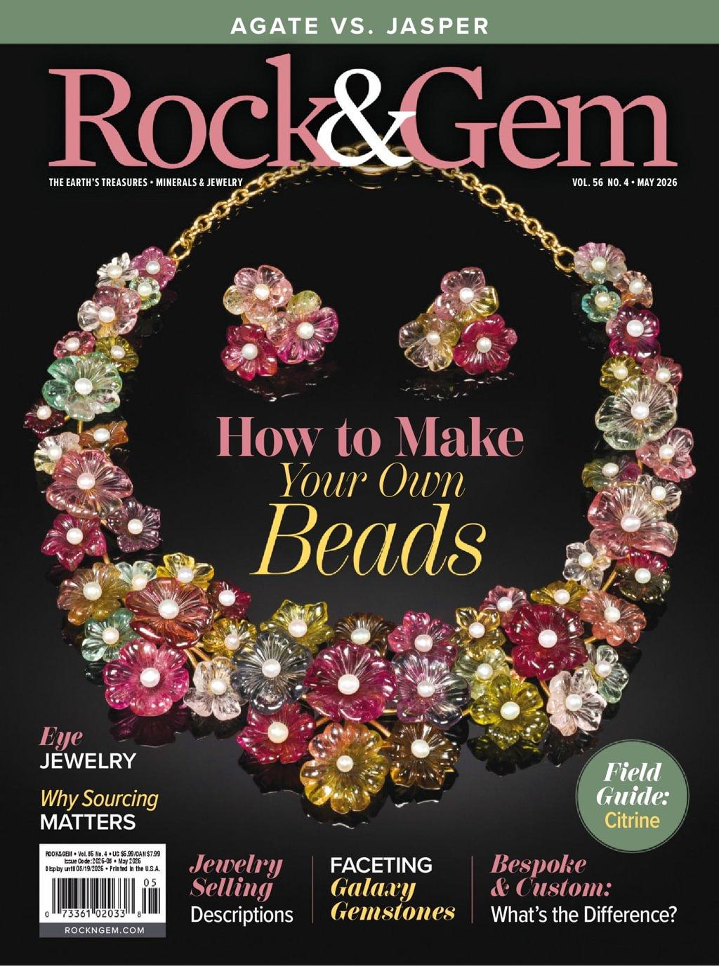 Rock & Gem Magazine Subscription                    May 1st, 2026 Issue