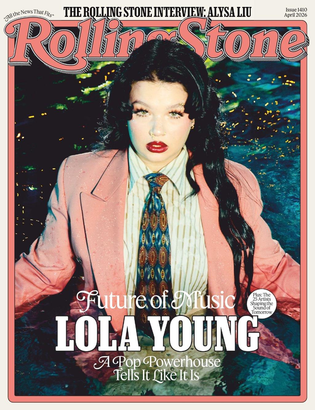 Rolling Stone Magazine April 1st, 2026 Issue Cover