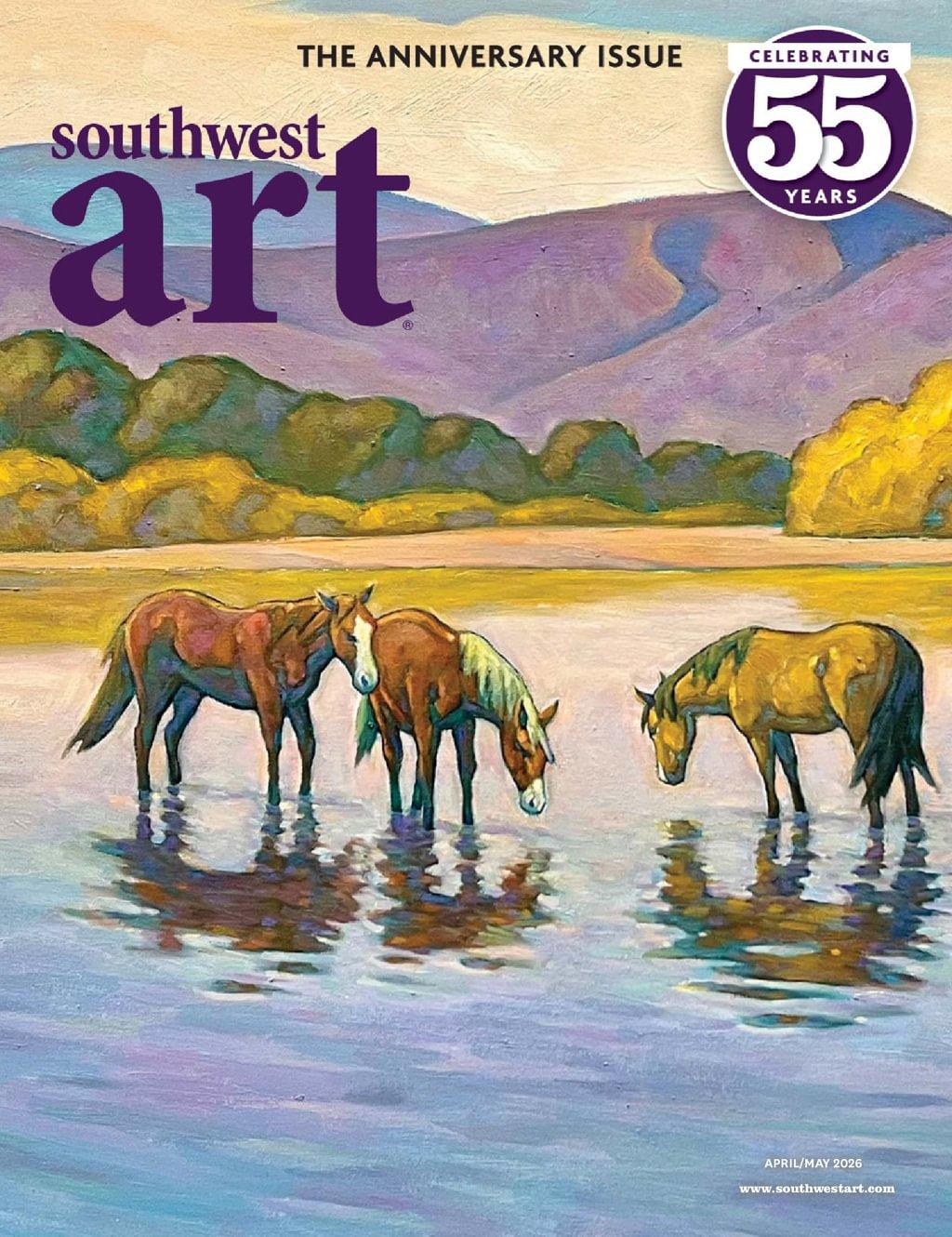 Southwest Art Magazine March 13th, 2026 Issue Cover